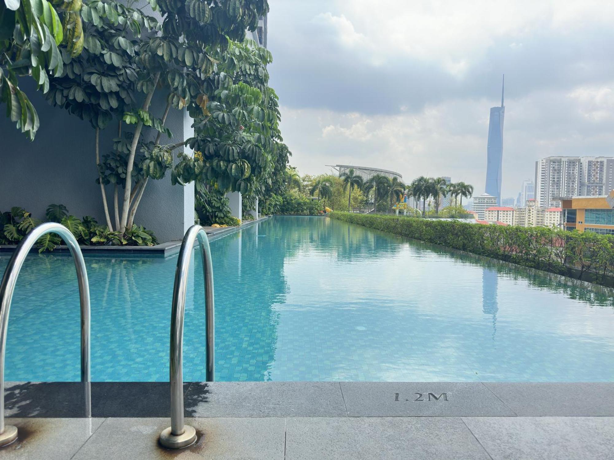 Klcc View 1br Cozy With Balcony Trion Kl Pangsapuri *