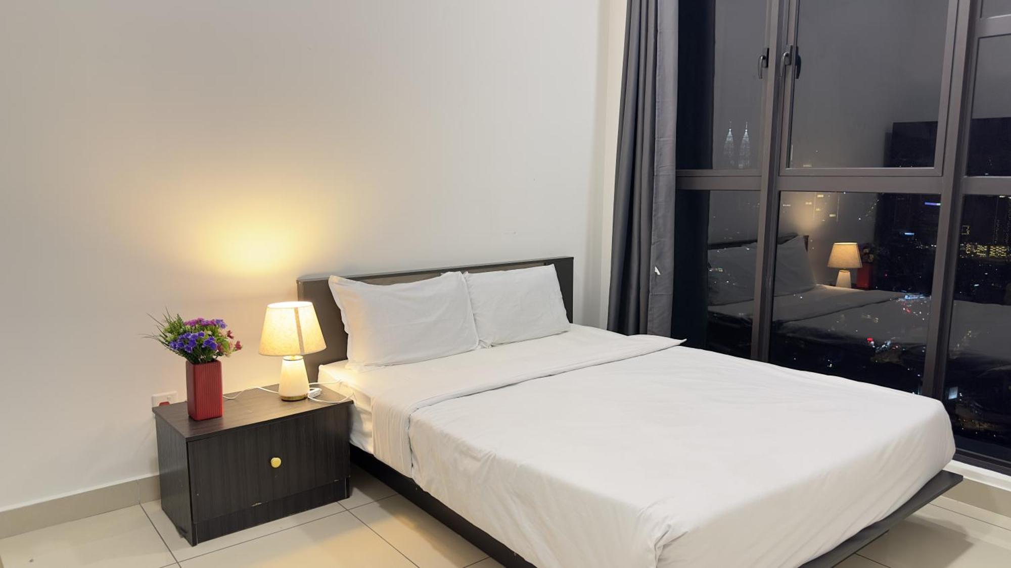 Klcc View 1br Cozy With Balcony Trion Kl * Kuala Lumpur