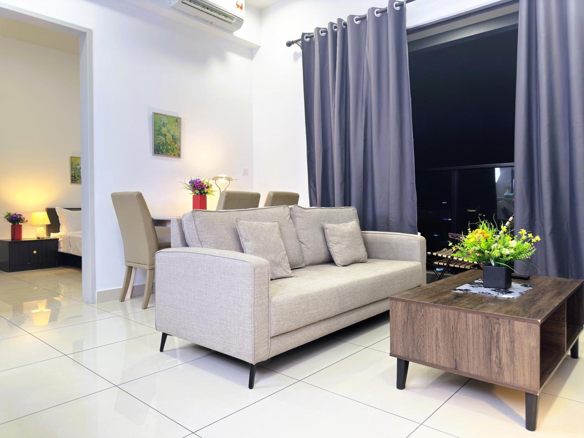 Klcc View 1br Cozy With Balcony Trion Kl Pangsapuri *